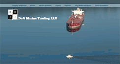 Desktop Screenshot of dojimarinetrading.com